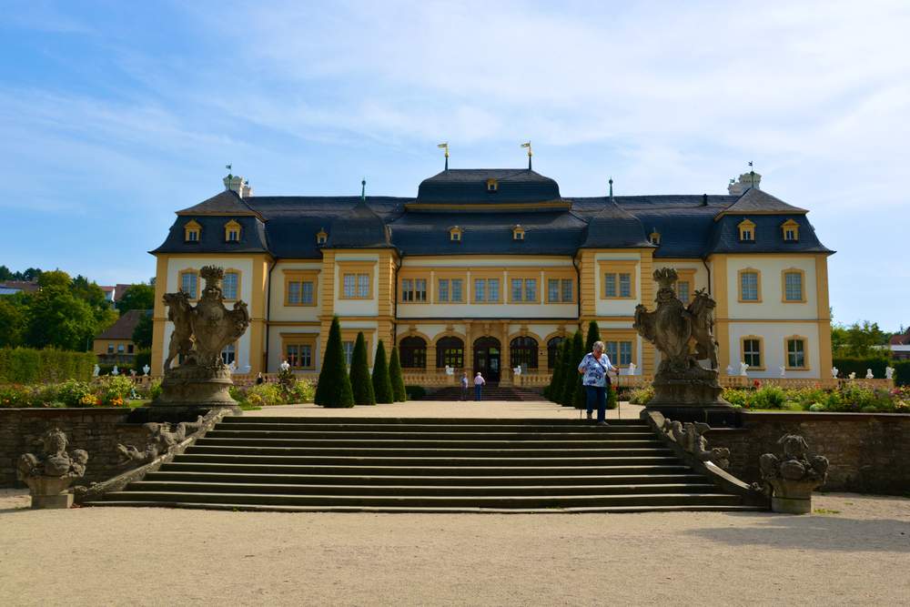Le château de Veitshöchheim.